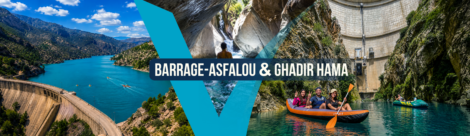BARRAGE ASFALOU & GHADIR HAMA